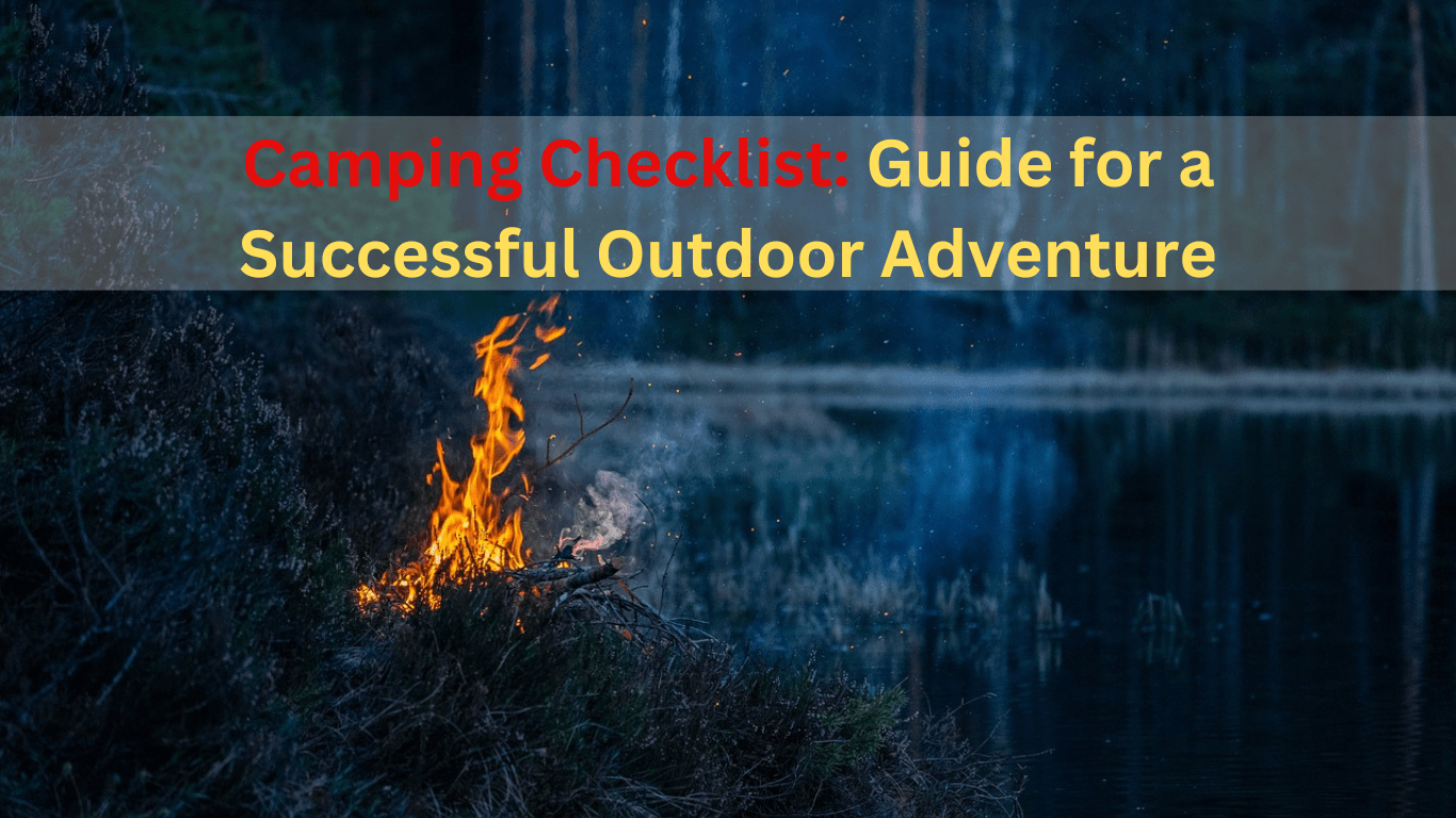 Camping Checklist